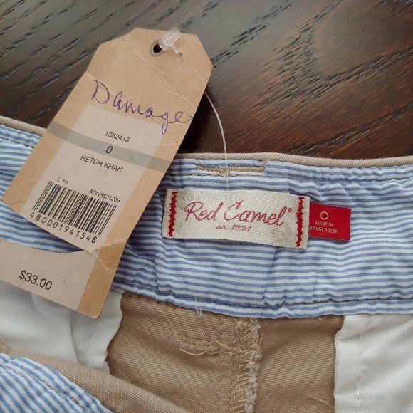 SOLD IN STORE.             RED CAMEL shorts - Picture 8 of 8
